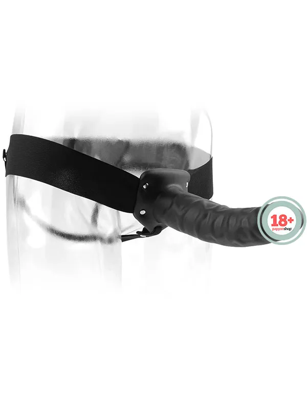 Pipedream İçi Boş Belden Bağlamalı Zenci Penis 20 cm