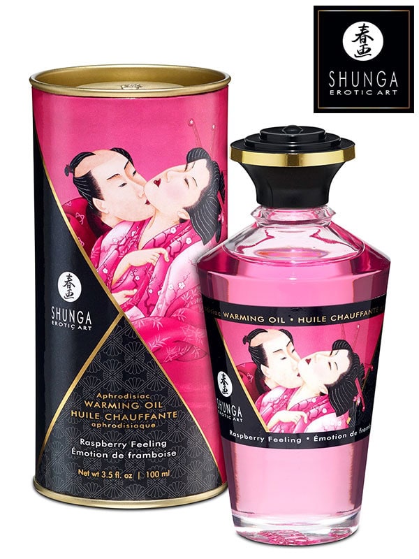 Shunga Warming Oil Raspberry Sevişme Masaj Yağı Fiyatları 100 ml