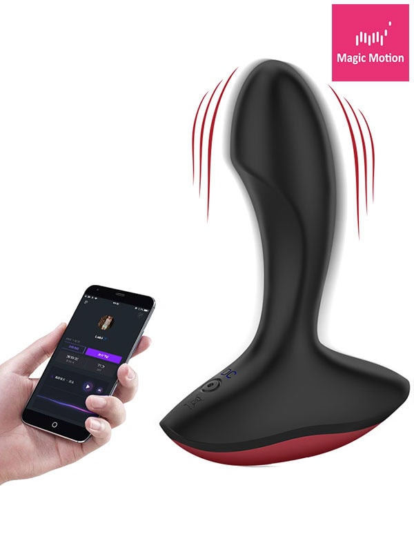 Magic Motion Solstice Telefon Kontrollü Giyilebilir Anal Plug