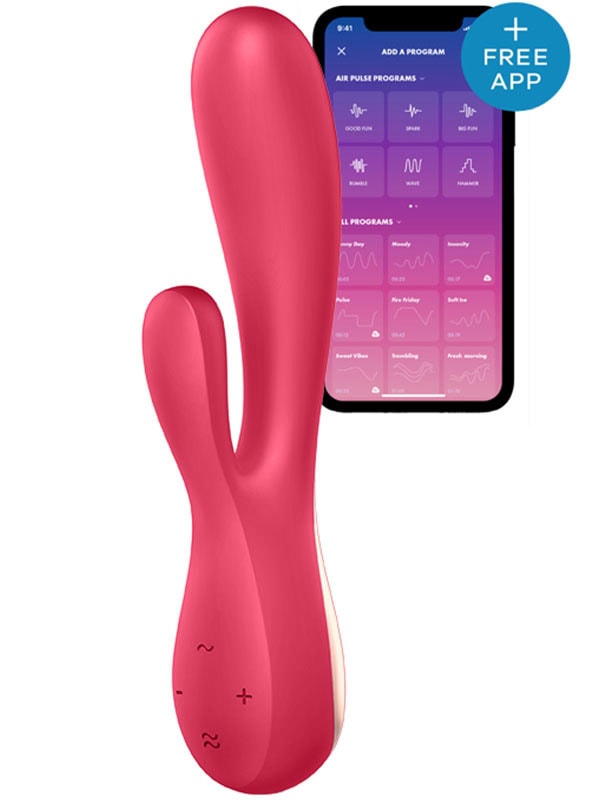 Satisfyer Mono Flex Akıllı Telefon Kontrollü Şarjlı Rabbit Vibrator