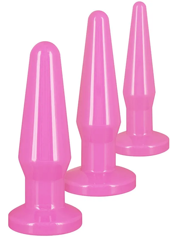 ToyJoy Best Butt Buddies 3'lü Anal Set Pembe