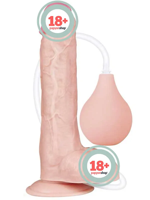 LoveToy Squirting Extreme Fışkırtmalı Dildo 25 cm