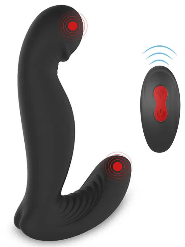 Jiggle Uzaktan Kumandalı Şarjlı Anal Vajinal Klitoris ve Prostat Vibratörü