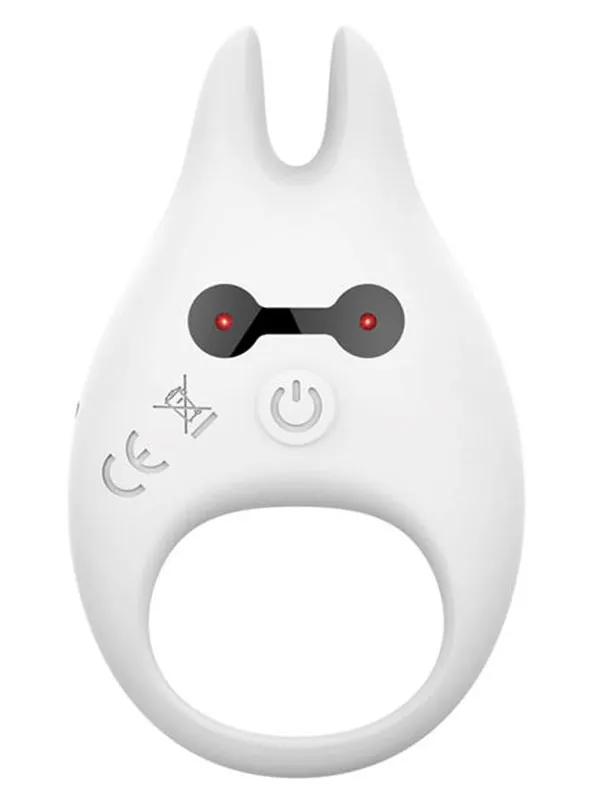 Diablo Şarjlı Titreşimli Led Işıklı Penis Halkası