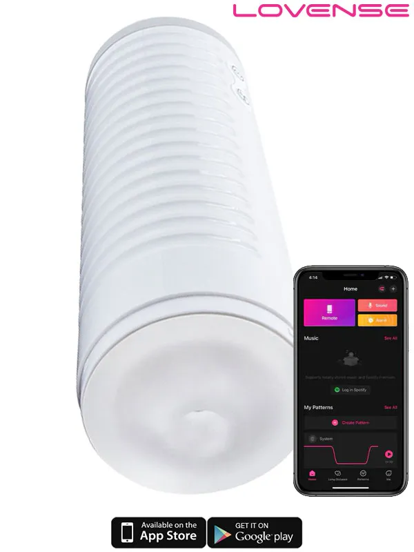 Lovense Max 2 Bluetooth Telefon Kontrollü Lüks Erkek Masturbatör