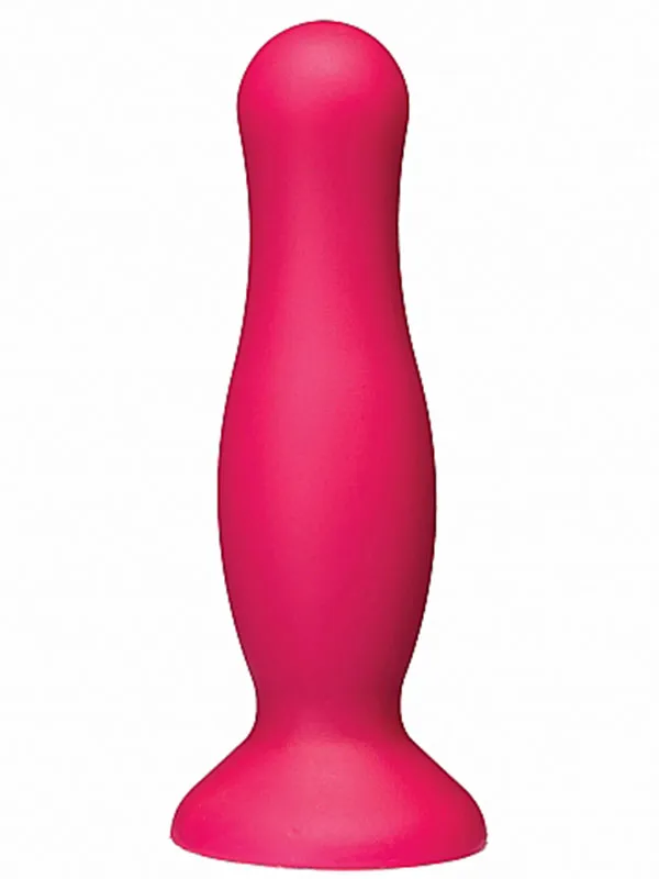 American Pop! Mode 4.5" Silikon Anal Plug 11.5 cm Pembe