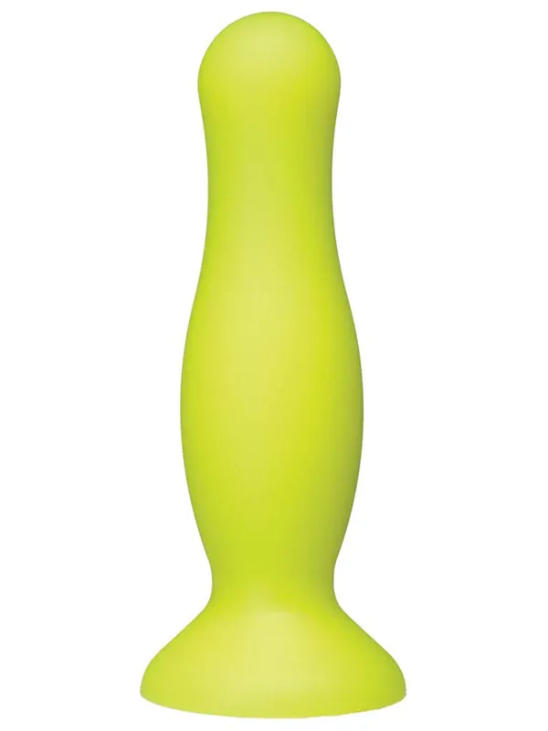 American Pop! Mode 4.5" Silikon Anal Plug 11.5 cm Sarı