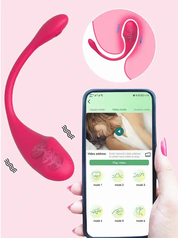 NOXXX Çiftler için Giyilebilir Telefon Kontrollü Vibratör