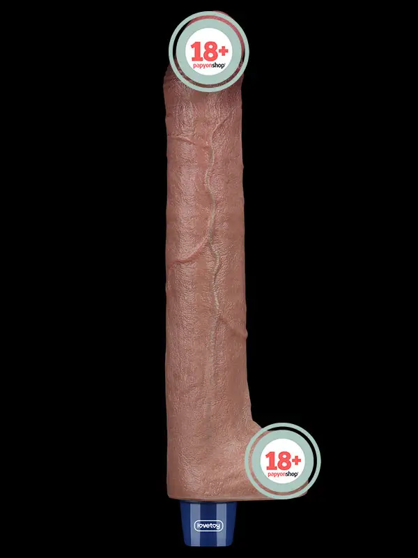 Lovetoy 10.5" REAL SOFTEE Titreşimli Şarjlı Vibratör