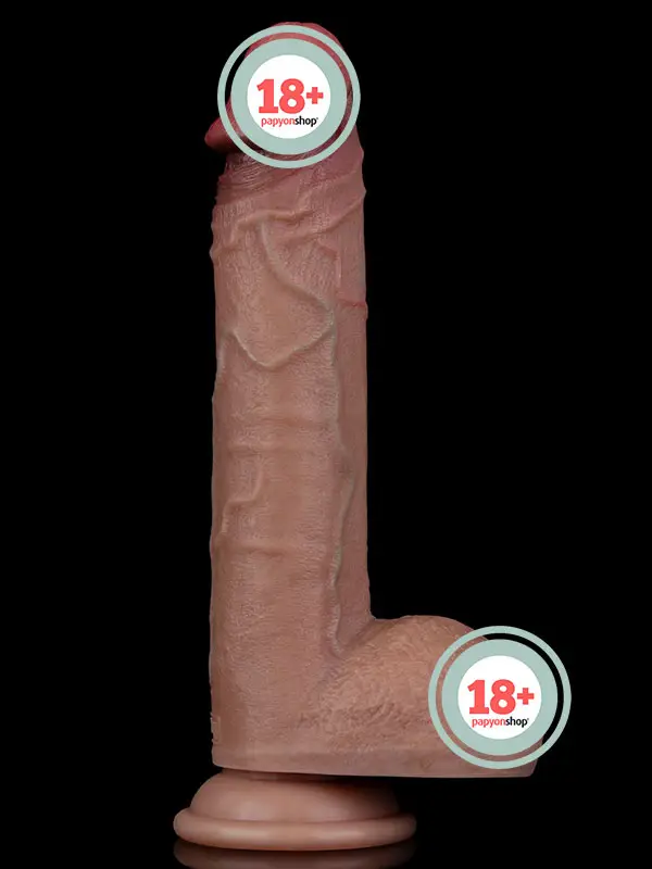 Lovetoy 9'' Dual Layered Silicone Realistik Dildo 23.5 cm