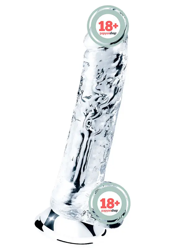 LoveToy 7.5'' Flawless Clear Dildo Esnek Jel Dildo 19 cm