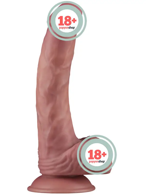 Lovetoy 9'' Vibrating Dual Density Power Cock Şarjlı Titreşimli Dildo 23cm