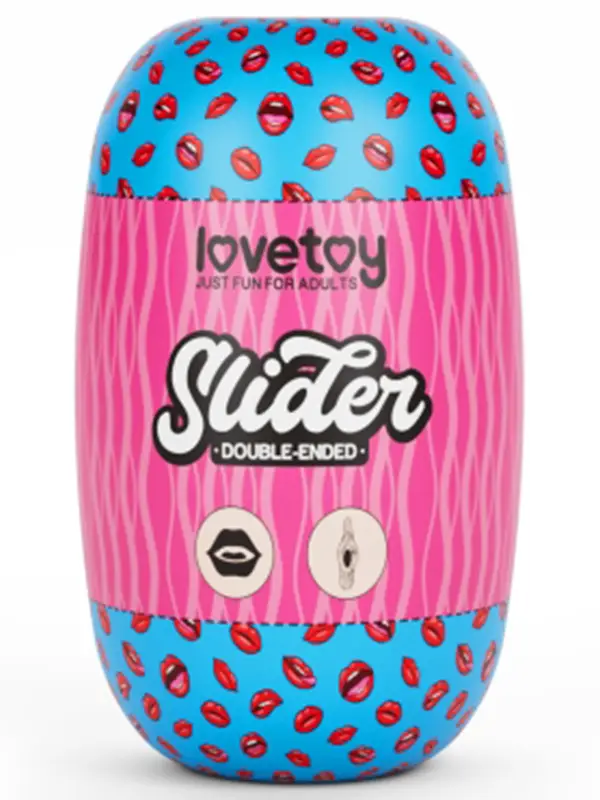 LoveToy Slider Double-Ended Çift Taraflı Ağız ve Vajinal Kupa Mastürbatör