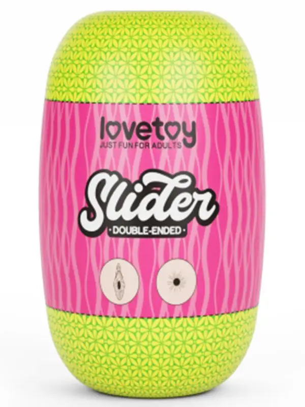 LoveToy Slider Double-Ended Çift Taraflı Anüs ve Vajinal Kupa Mastürbatör