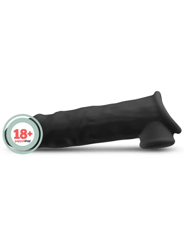 NS Novelties Renegade Annex Thin İnce Penis Kılıfı 19.4cm Siyah
